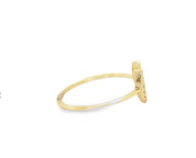 S.Row Designs Diamond Horseshoe Ring