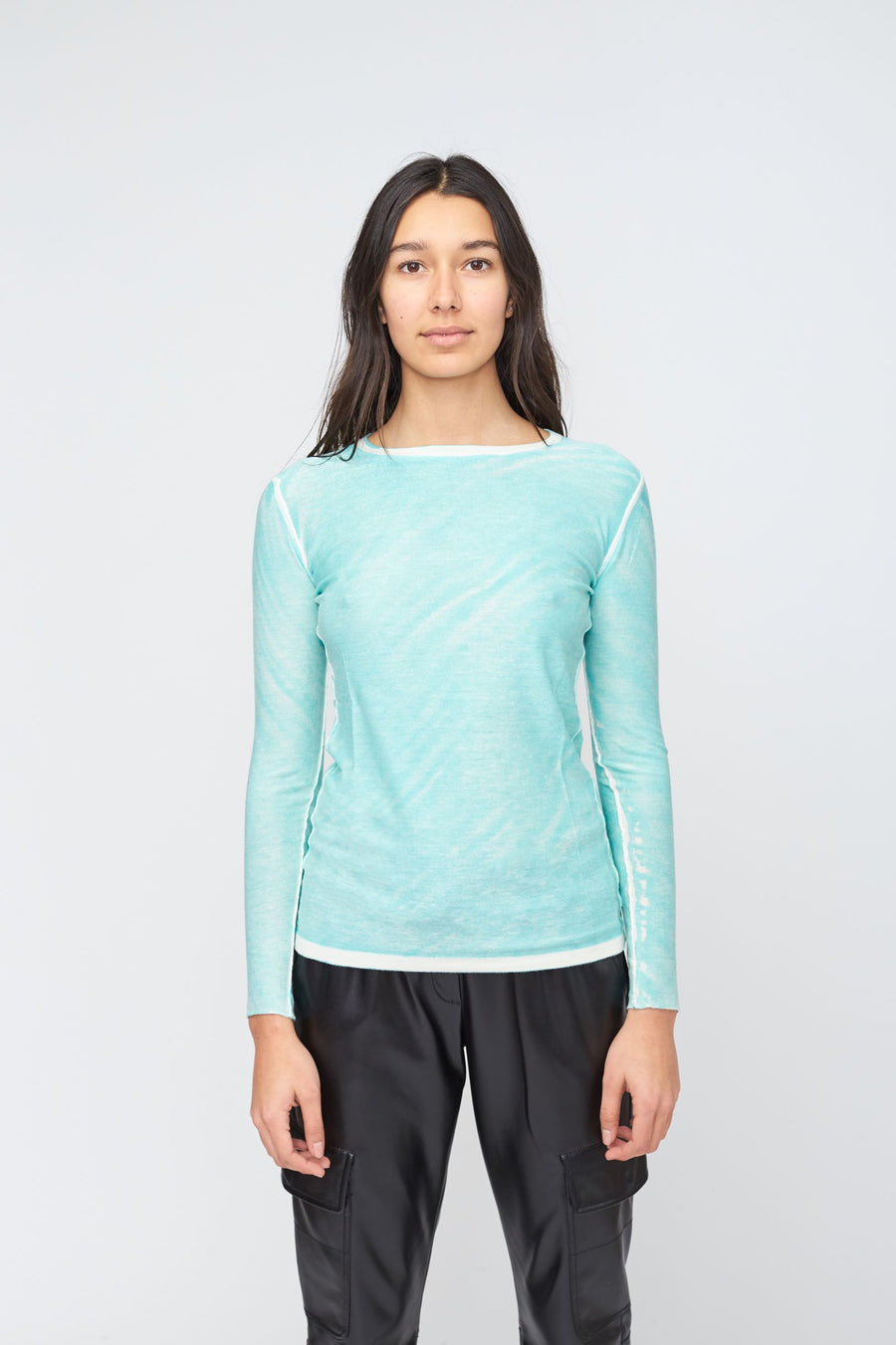 Kokun Overdyed Fitted Crew L/S Tee