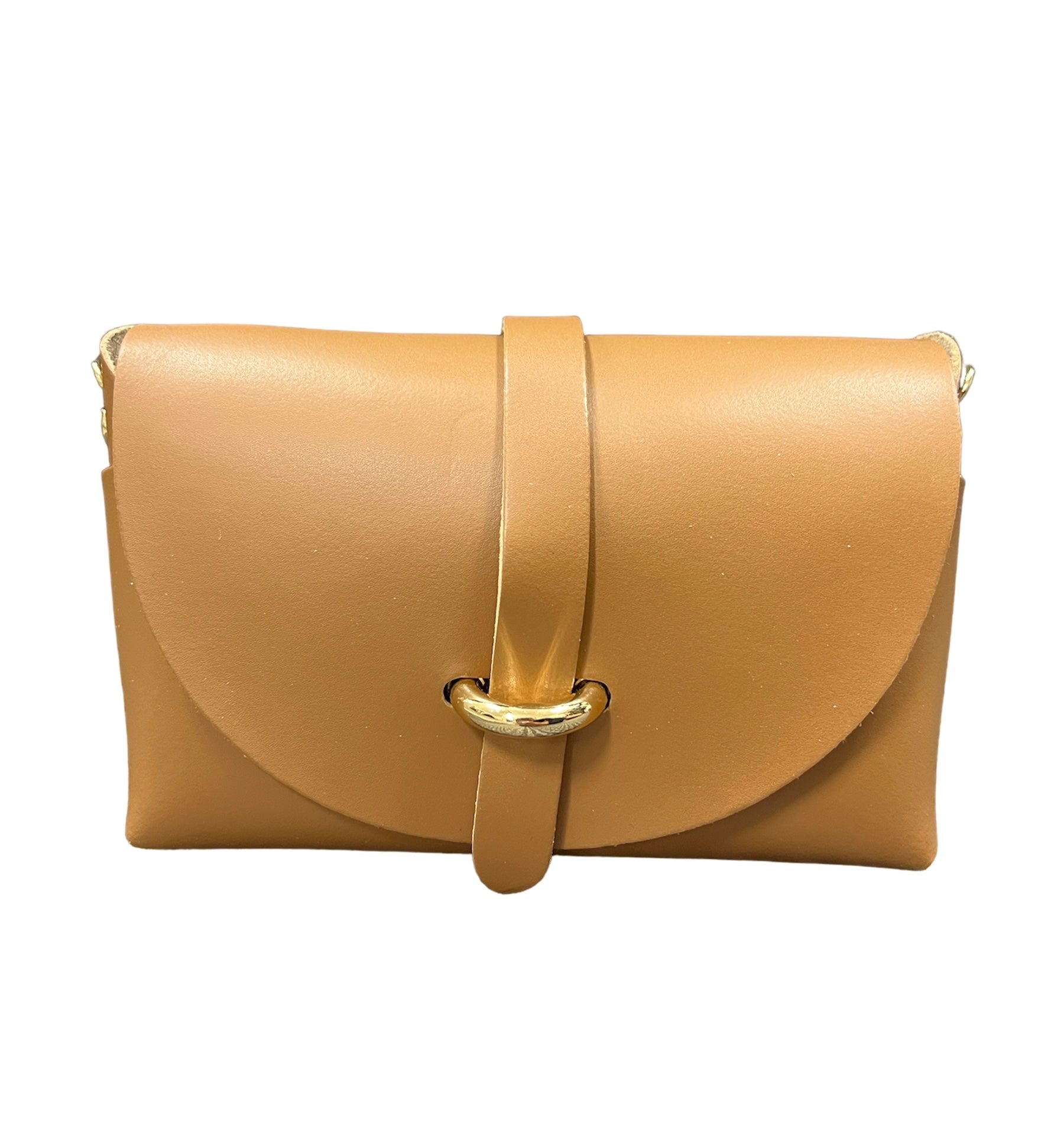 Genuine Italian Leather Small Crossbody Bag