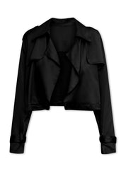 Nouvelle Kensington Trench Crop