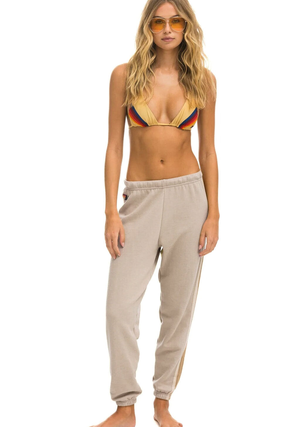 Aviator Nation 5 Stripe Sweatpants