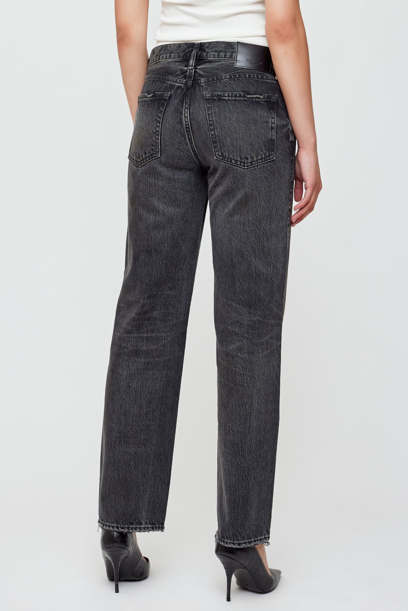 Moussy Vintage Iona Straight Low Rise Jean