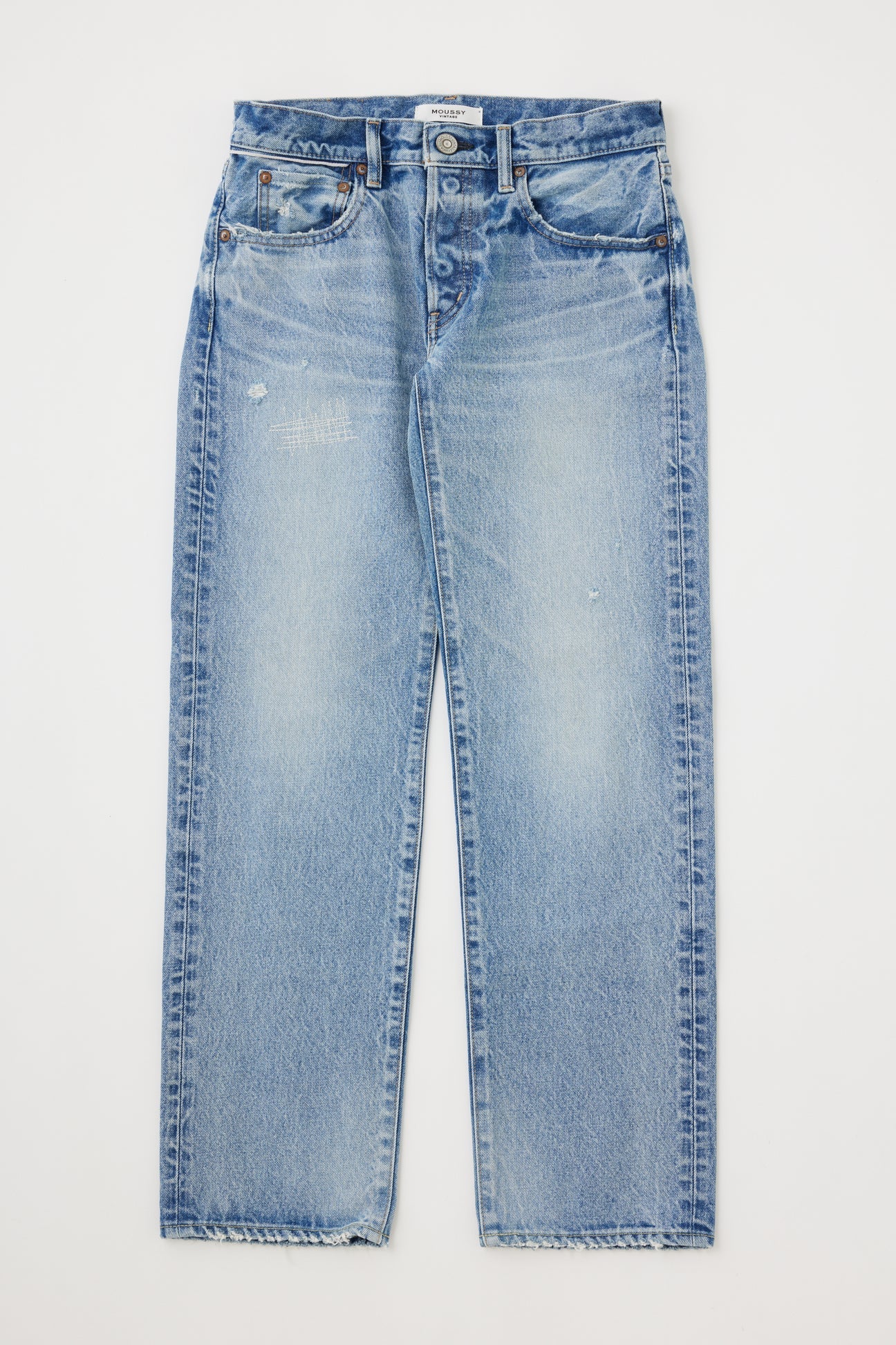 Moussy Vintage Aurantia Low Rise Straight Jean