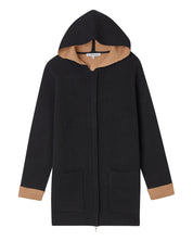 Cashmere Project Hooded Zip Car Coat