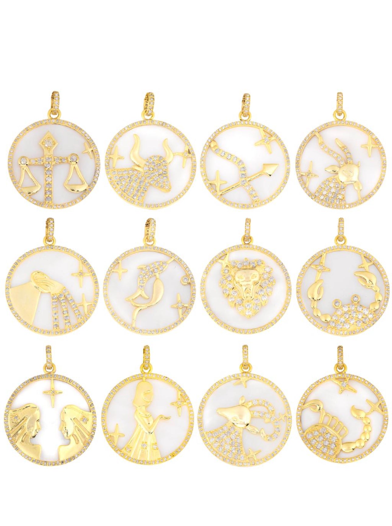 S.Row Designs Zodiac Charm