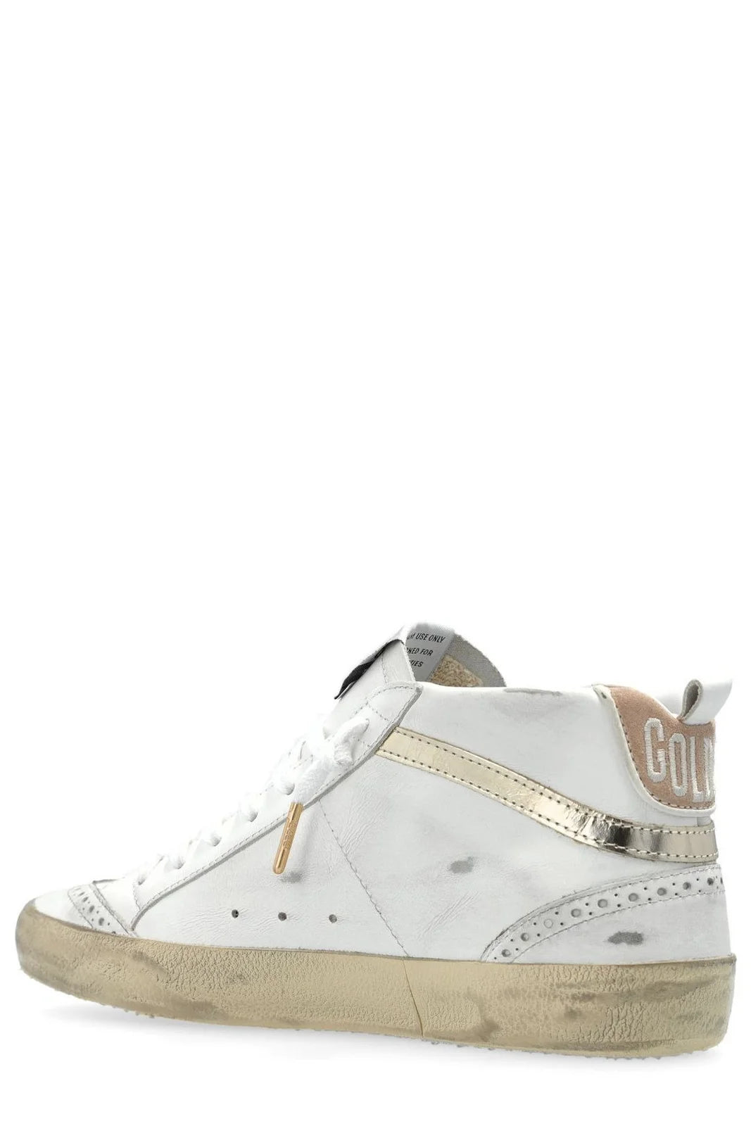 Golden Goose Deluxe Brand Mid Star Lace-Up Sneakers