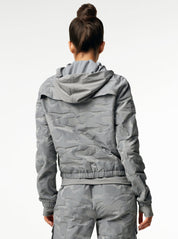 Blanc Noir Camo SkyFall Aviator Jacket