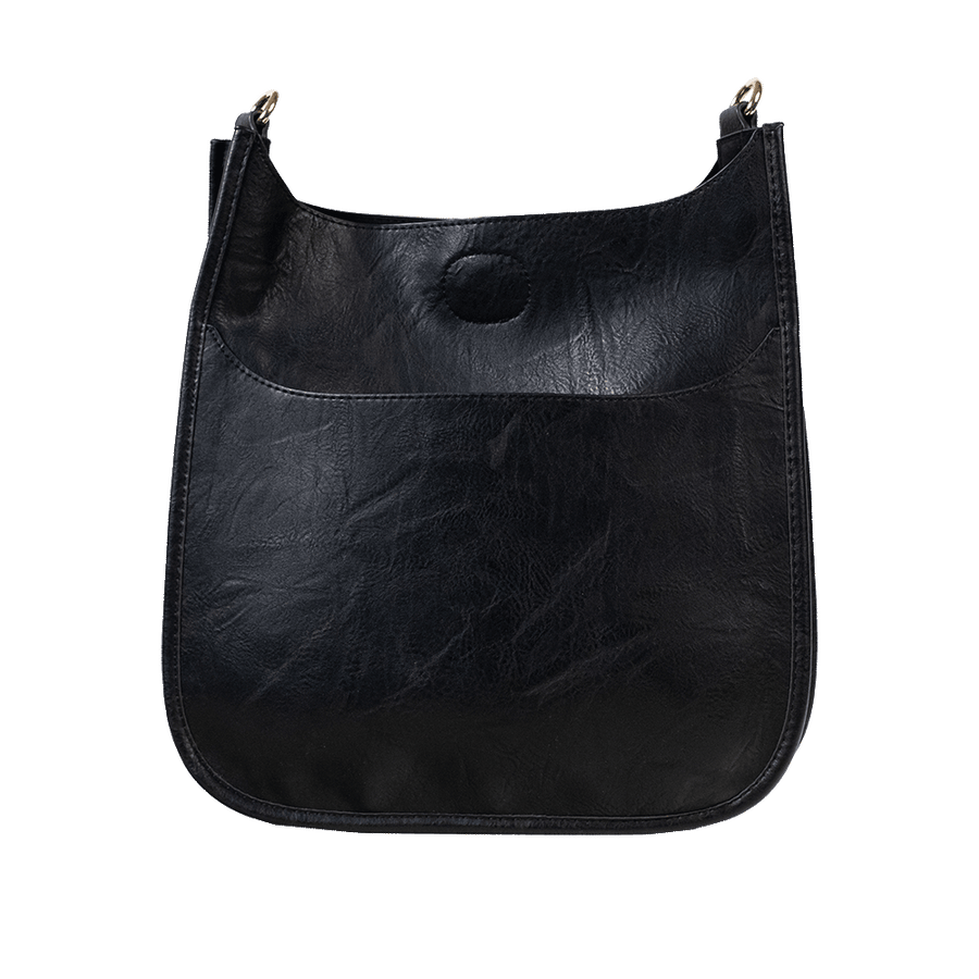 Classic Vegan Leather Messenger