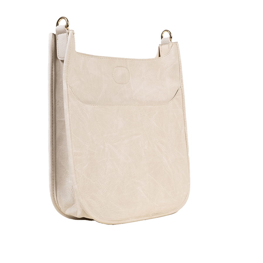 Classic Vegan Leather Messenger