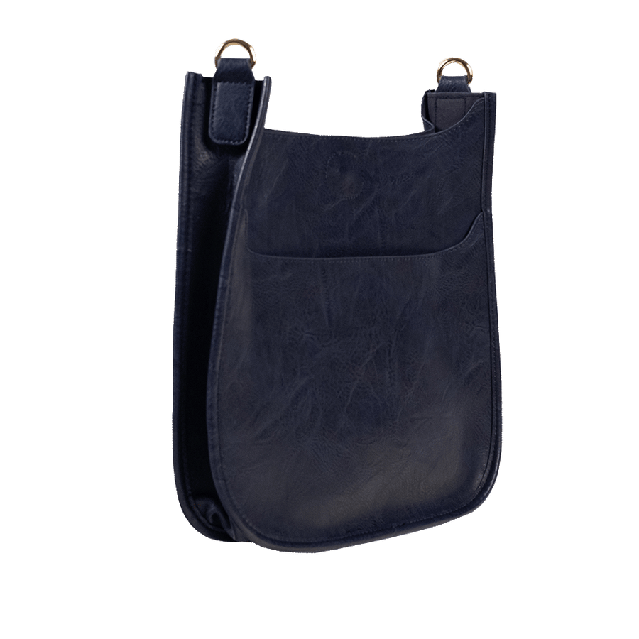 Classic Vegan Leather Messenger