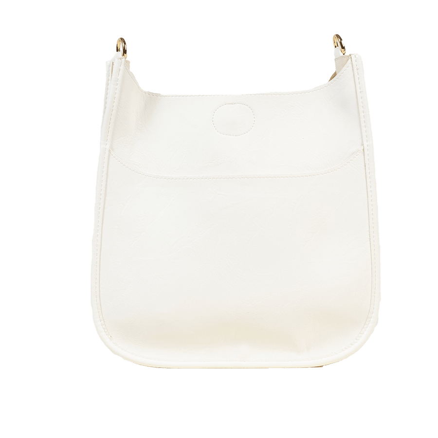 Classic Vegan Leather Messenger