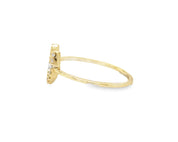 S.Row Designs Diamond Horseshoe Ring