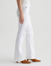 AG Angel Low Rise Bootcut Jean in Gallery White