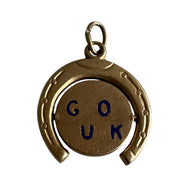 Vintage Good Luck Horseshoe Charm