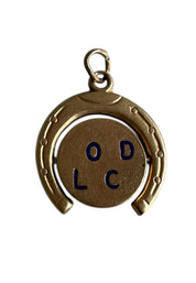 Vintage Good Luck Horseshoe Charm
