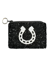 Hand Beaded Coin Purse - Horseshoe