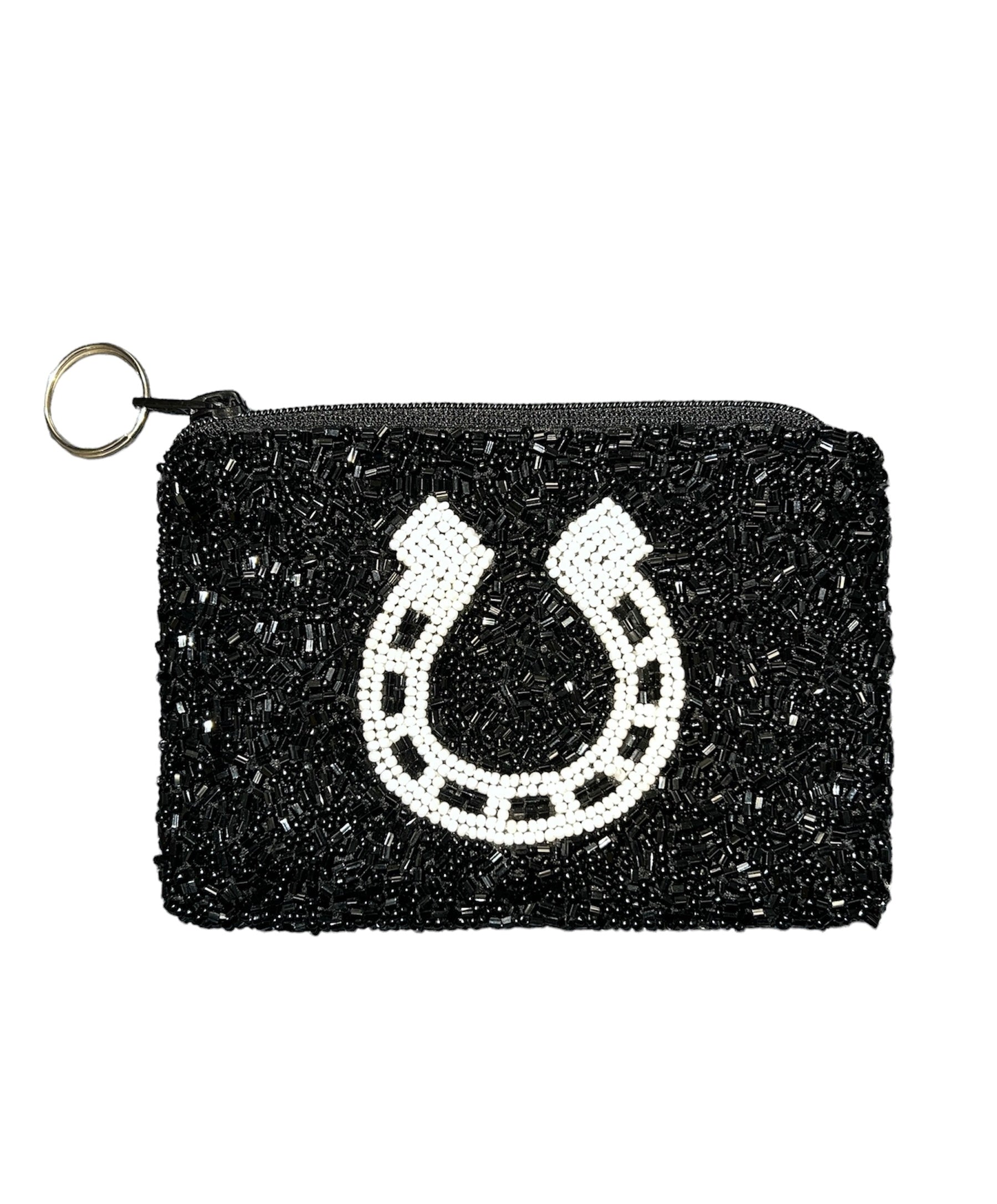 Hand Beaded Coin Purse - Horseshoe