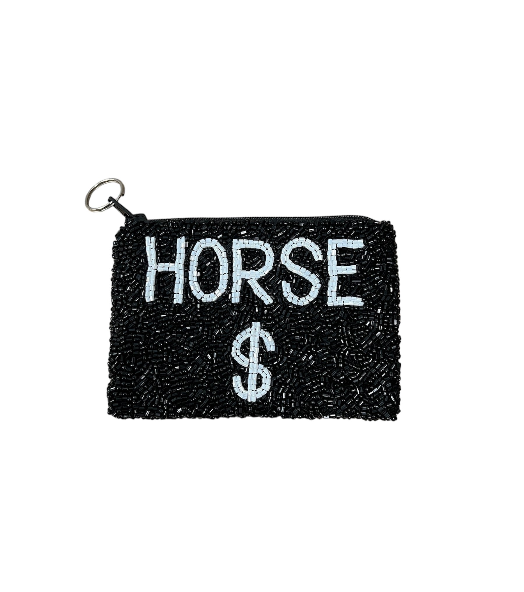 Hand Beaded Coin Purse - Horse $