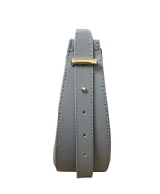 Genuine Leather Curved Shoulder Bag