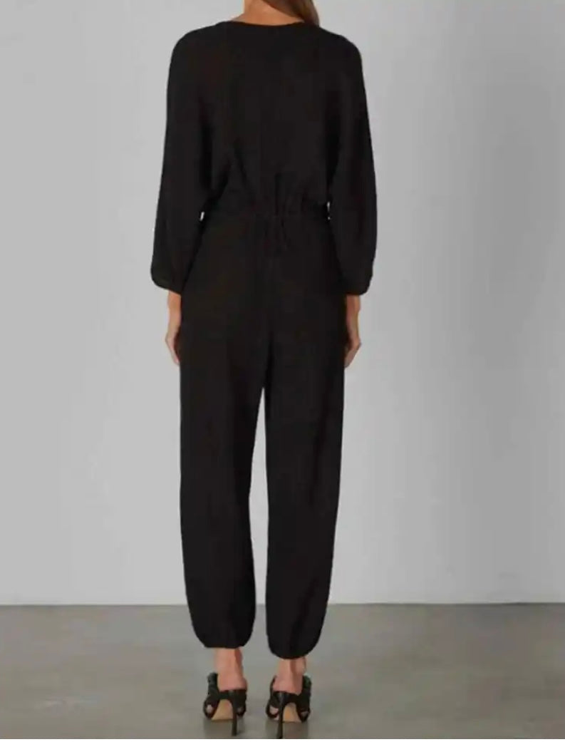 Enza Costa Gauze Jumpsuit