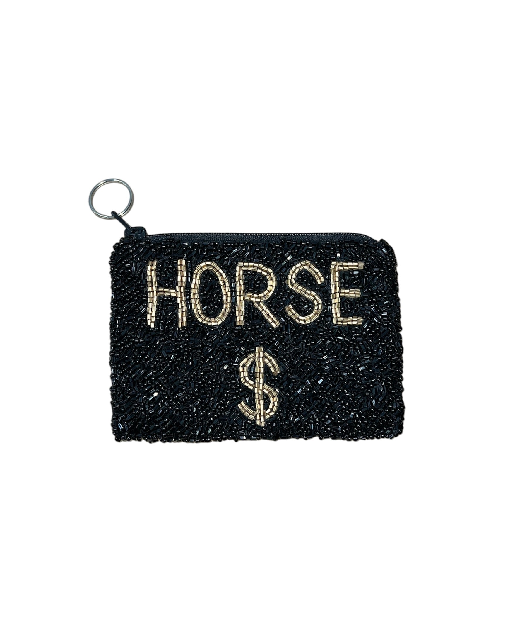 Hand Beaded Coin Purse - Horse $