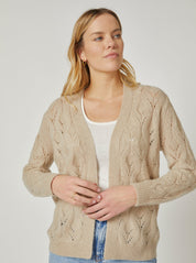 Kokun Pointelle Cardigan