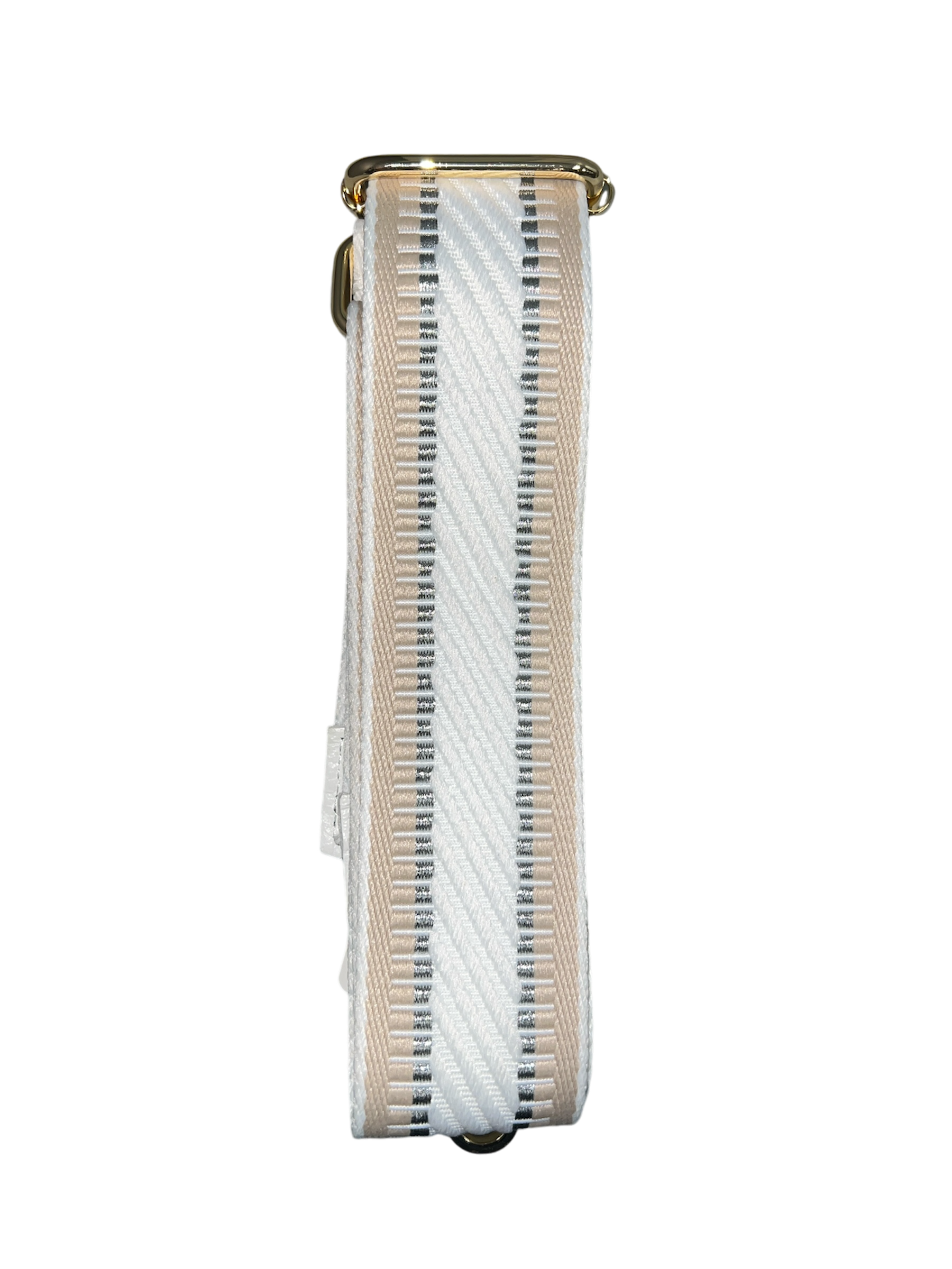 Italian Canvas Bag Strap in Stripe
