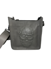Leather Skull Crossbody
