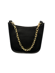 Italian Leather Chain Crossbody