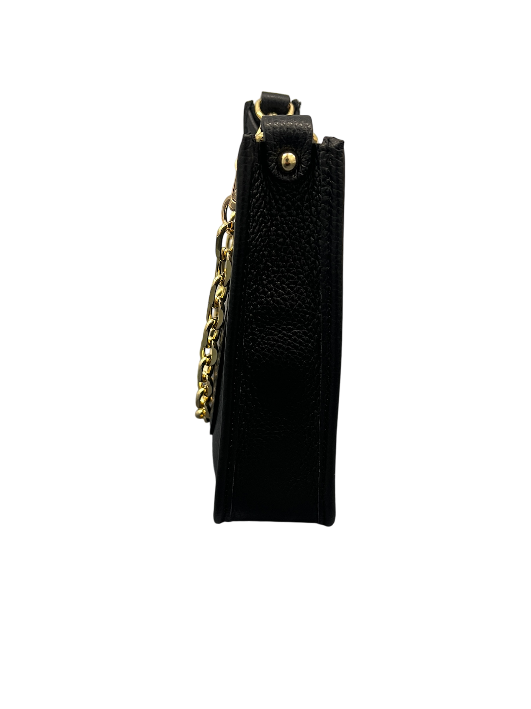 Italian Leather Chain Crossbody