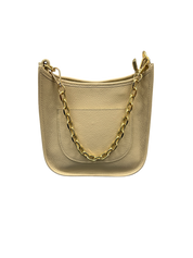 Italian Leather Chain Crossbody