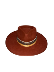 Fab Finds By Sarah Rancher Hat in Terracotta