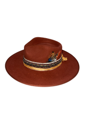 Fab Finds By Sarah Rancher Hat in Terracotta