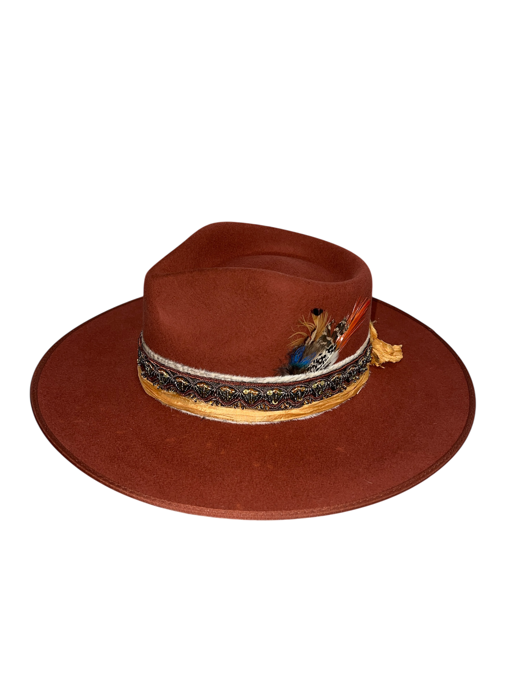 Fab Finds By Sarah Rancher Hat in Terracotta