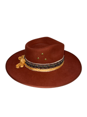 Fab Finds By Sarah Rancher Hat in Terracotta