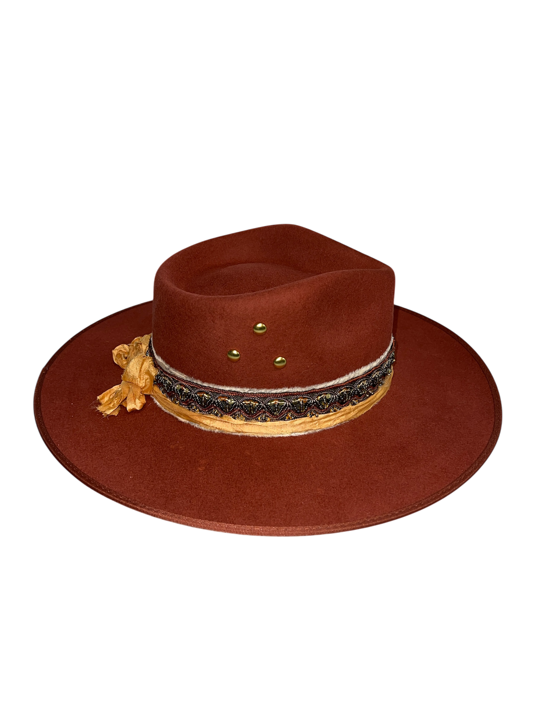 Fab Finds By Sarah Rancher Hat in Terracotta
