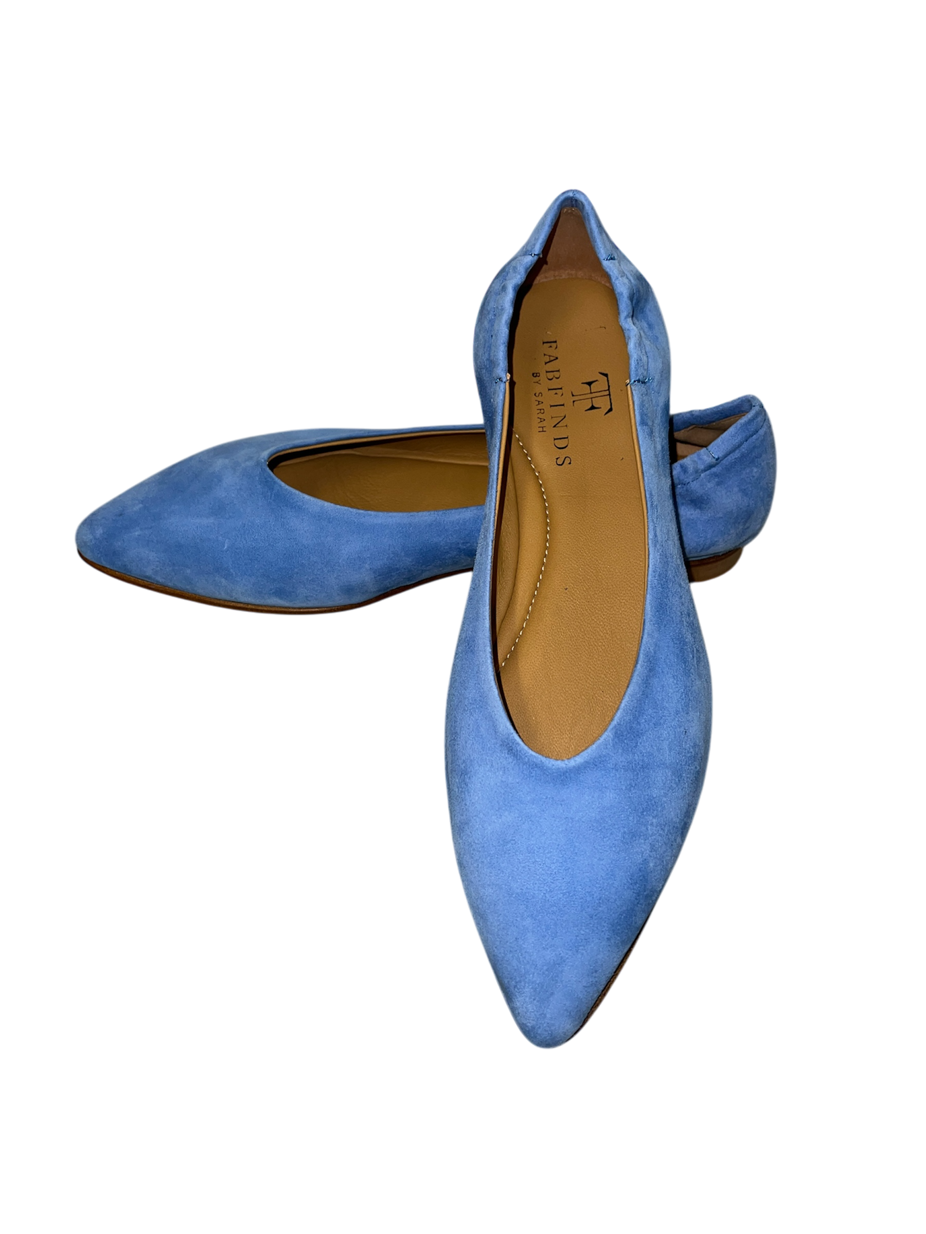 Fab Finds By Sarah Suede Pointed Toe Flat