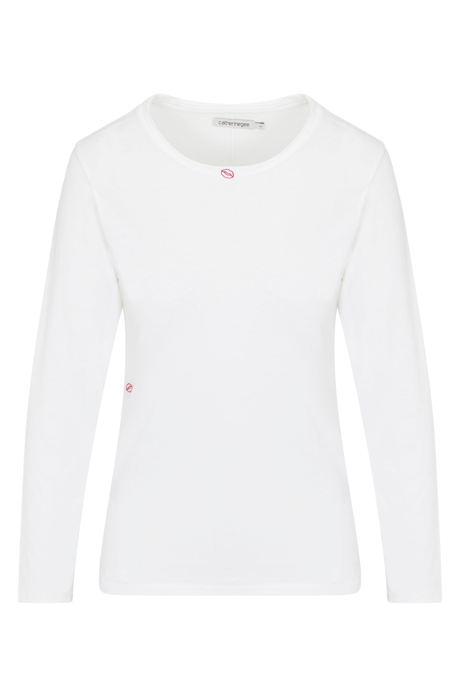Catherine Gee L/S Bisou Cotton Tee Shirt