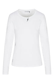 Catherine Gee Embroidered L/S Tee - Bolt