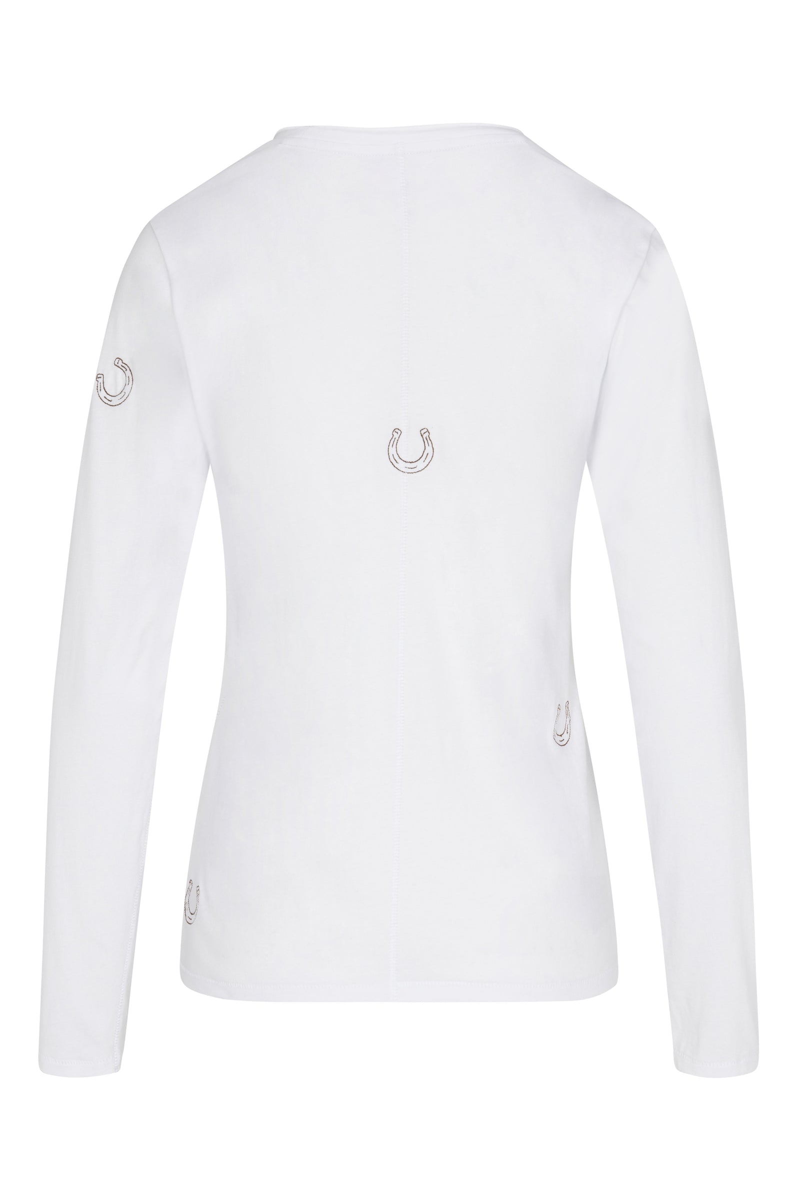 Catherine Gee L/S Horseshoe Tee Shirt