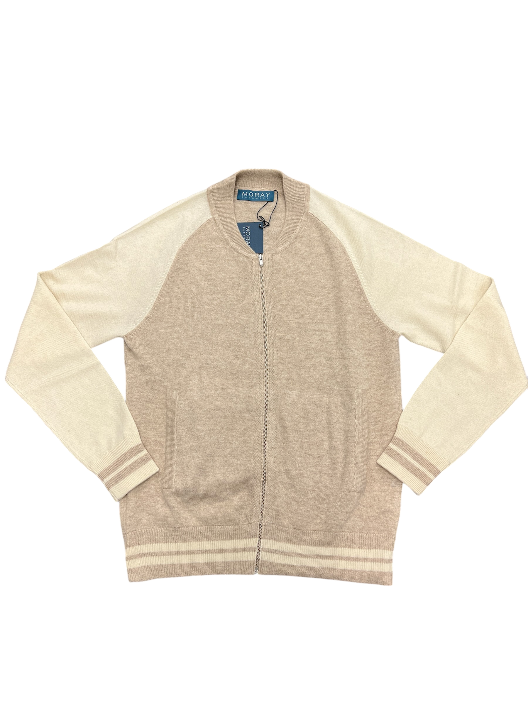 Moray Cashmere Bomber Jacket