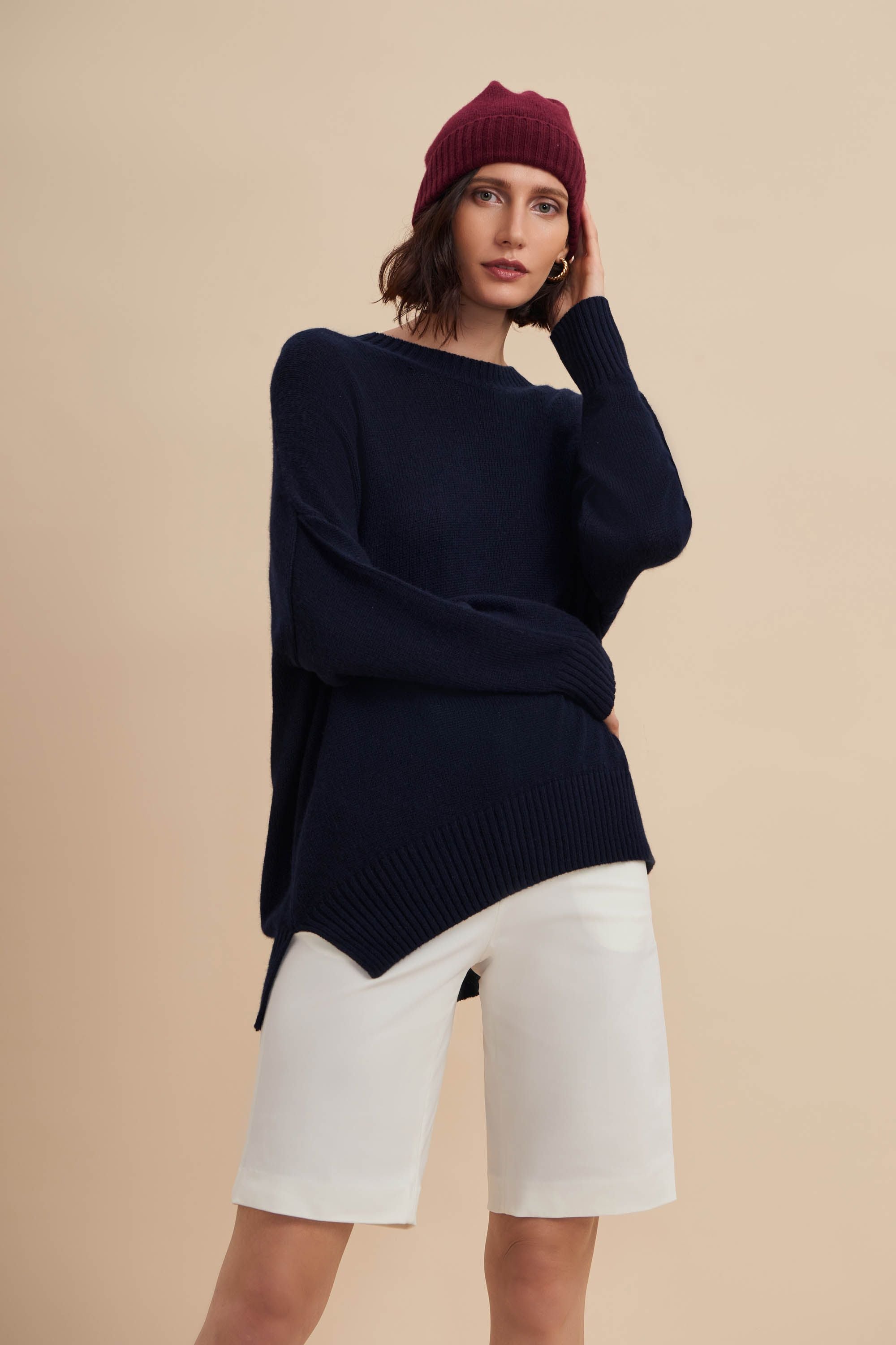 YOKE SO JOHN OVERSIZED CASHMERE KNIT yoke so john OVERSIZE