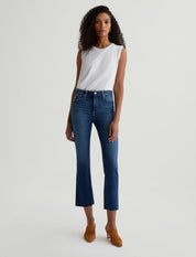 AG Farrah Bootcut Cropped Jean in 11 Years Memory