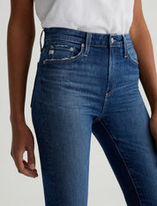AG Farrah Bootcut Cropped Jean in 11 Years Memory
