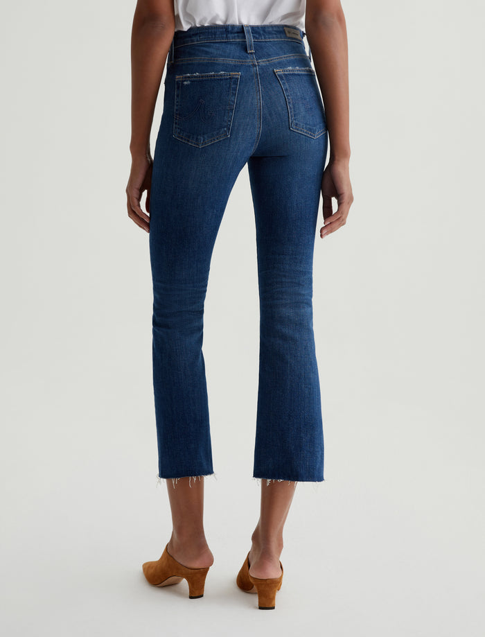 AG Farrah Bootcut Cropped Jean in 11 Years Memory