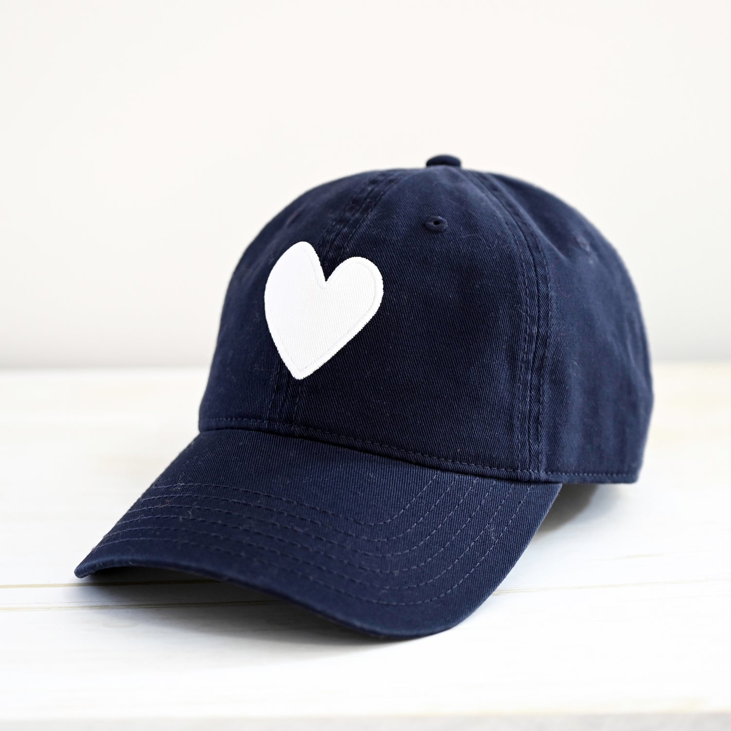 Kerri Rosenthal Heart Patch Baseball Hat