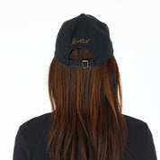 Kerri Rosenthal Imperfect Heart Hat in Black/Brown