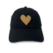 Kerri Rosenthal Imperfect Heart Hat in Black/Brown