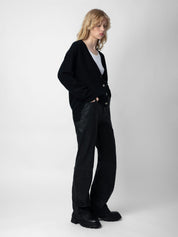 Zadig & Voltaire Mirka Jewelled Cashmere Cardigan