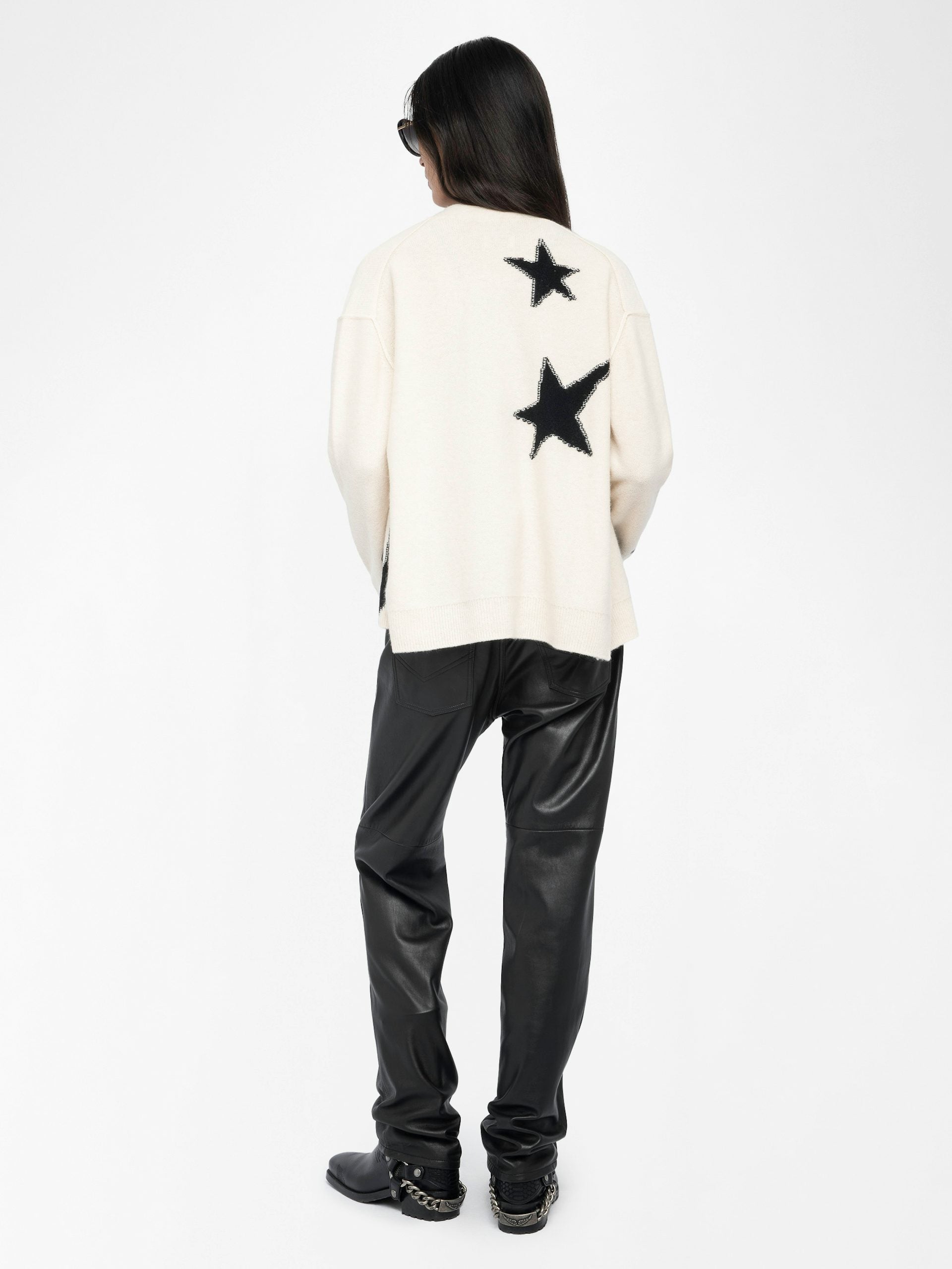 Zadig Mirkaz Stars Cashmere Cardigan